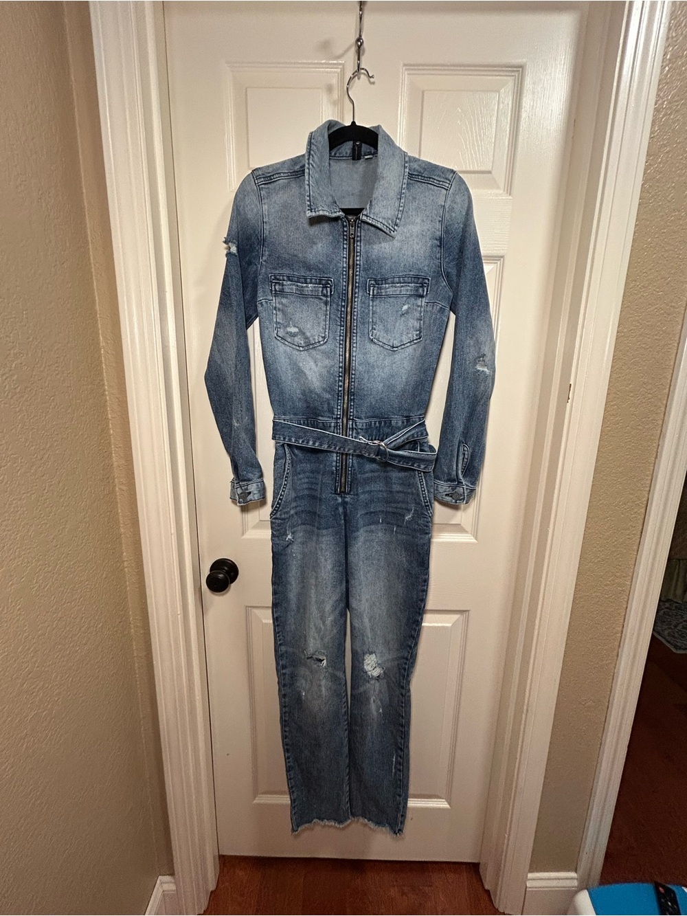 KUT from the Kloth denim jumpsuit romper